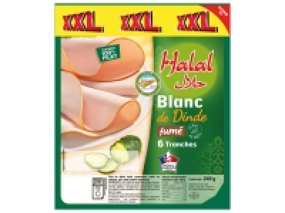 Lidl  Blanc de dinde fumé Halal