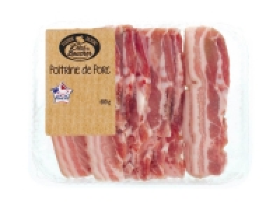 Lidl  Poitrine de porc nature