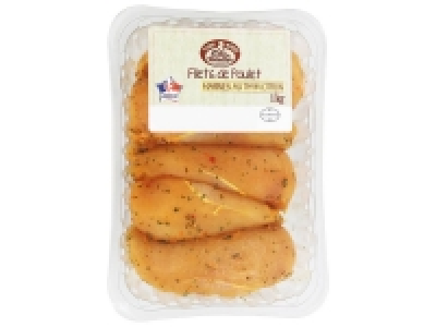 Lidl  Filets de poulet marinés thym citron