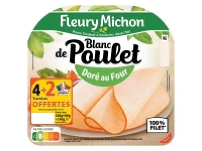 Fleury Michon blanc de poulet doré au four 1.99 €