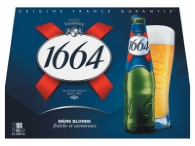 1664 bière blonde 4.19 €