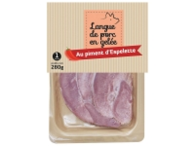 Langue de porc en gelée au piment dEspelette