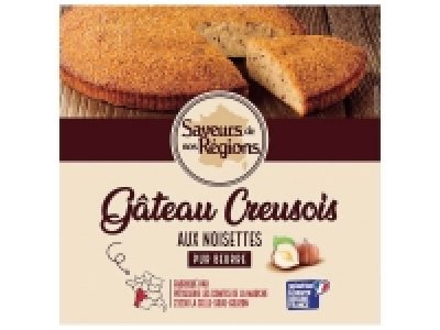Gâteau Creusois aux noisettes