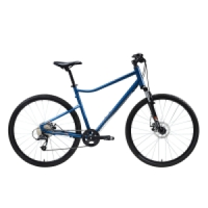 Decathlon  VÉLO TOUT CHEMIN RIVERSIDE 500 BLEU