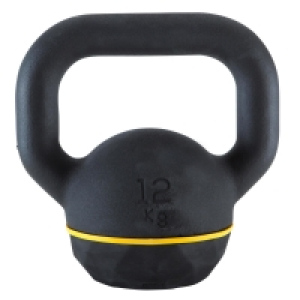 Decathlon  KETTLEBELL 12KG FONTE ET BASE CAOUTCHOUC