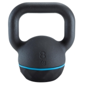 Decathlon  KETTLEBELL 8KG FONTE ET BASE CAOUTCHOUC