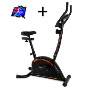 Decathlon  Vélo dappartement EVO B2100 YH2100H 8 Kg + Support pour tablette/smar