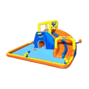 Decathlon  Château gonflable Landreville - toboggan à eau gonflable, aire de jeu 