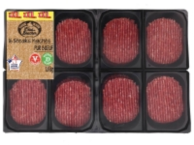 16 steaks hachés pur buf 9.37 €