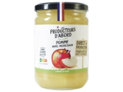 Purée de pommes avec morceaux 1.89 €