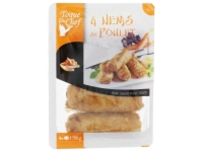 4 nems au poulet 1.18 €