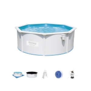 Decathlon  Piscine tubulaire ronde Ø360cm avec accessoires