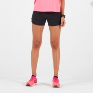 Decathlon  SHORT RUNNING FEMME LÉGER KIPRUN LIGHT NOIR
