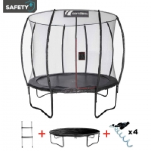 Decathlon  Trampoline Springcare 305cm + Échelle + Housse de protection + Kit da