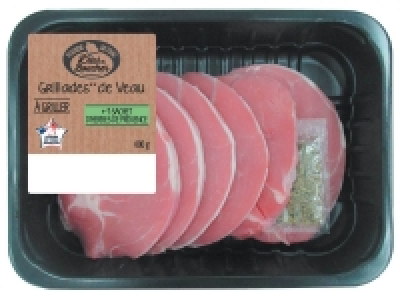 Grillades de veau aux herbes