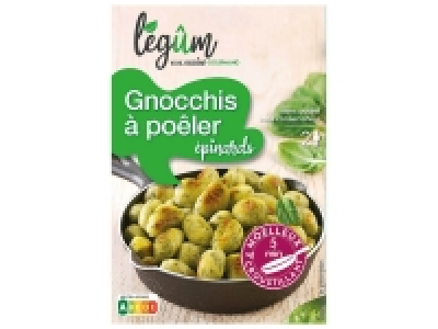 Gnocchis à poêler épinards