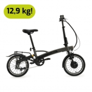 Decathlon  Vélo électrique pliant Evo 3.0 titanium