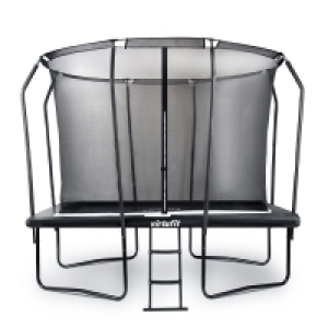 Trampoline - Premium Trampoline avec Filet de Sécurité - Noir - 183 x  379.00 €