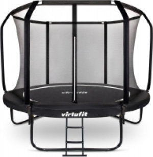 Decathlon  Trampoline - Premium Trampoline avec Filet de Sécurité - Noir - 366 cm