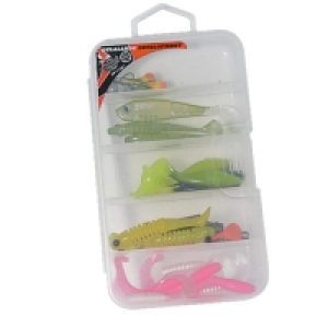 Decathlon  LEURRE SOUPLE PECHE AUX LEURRES KIT PERCHE