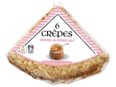 6 crêpes caramel au beurre salé 1.79 €