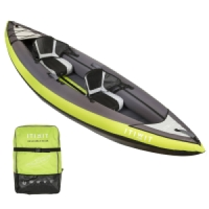 Decathlon  CANOE KAYAK GONFLABLE DE RANDONNEE 1/2 PLACES VERT