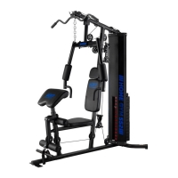 Decathlon  Machine multistation - musculation acier - ION Home Gym noir