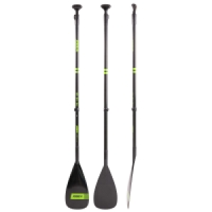 Decathlon  PAGAIE SUP CARBONE PRO 3 PARTIES REGLABLE JOBE | 180 - 220CM