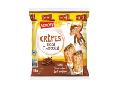 Crêpes fourrées goût chocolat 2.68 €