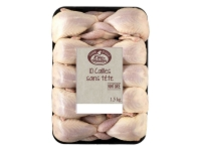 10 cailles sans tête nature 8.46 €