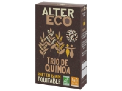 Alter Eco trio de quinoa 3.07 €