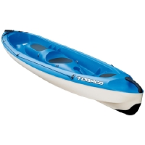 Decathlon  CANOE KAYAK DE RANDONNEE RIGIDE TAHE TOBAGO 3 PLACES (2 ADULTES + 1 EN