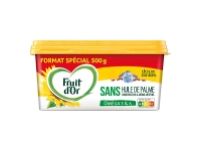 Fruit dor oméga 3 sans huile de palme doux 2.90 €