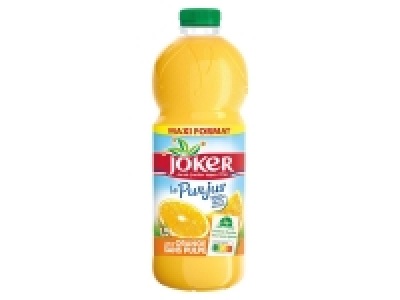 Joker jus dorange sans pulpe 1.80 €
