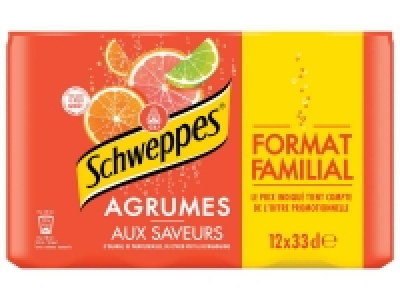Schweppes saveur agrumes 5.60 €