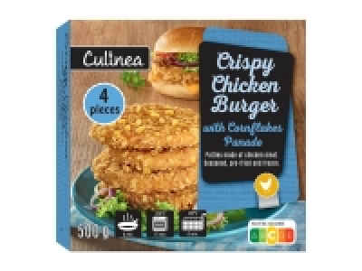 Pané de poulet pour burger