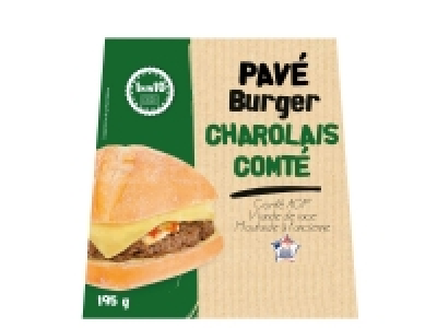 Burger pavé charolais au Comté