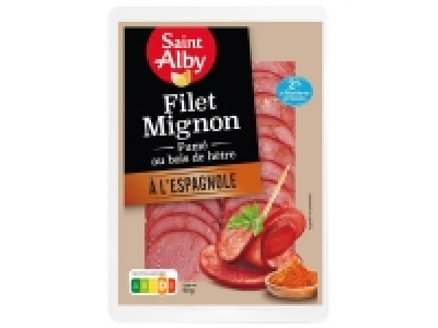 Filet mignon fumé à lespagnole
