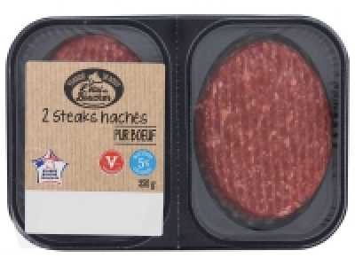 2 steaks hachés 3.19 €