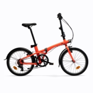 Decathlon  VELO PLIANT TILT 500 ORANGE FLUO