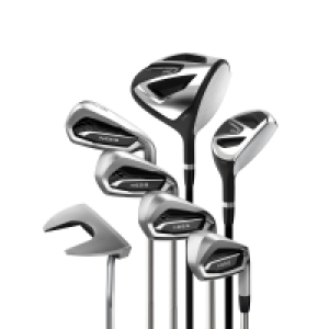 Decathlon  KIT DE GOLF 7 CLUBS ADULTE 100 DROITIER TAILLE 2 ACIER