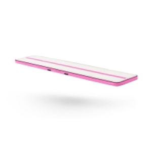 Decathlon  Tapis de gymnastique gonflable AirTrack 500 x 100 x 10 cm rose