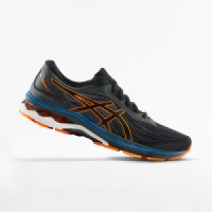 Decathlon  CHAUSSURES DE RUNNING HOMME ASICS GEL SUPERION 5 GRIS NOIR ORANGE