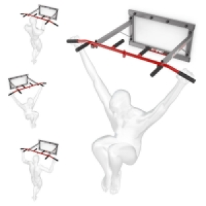 Decathlon  Barre de traction pour montage mural + support pour sac de frappe