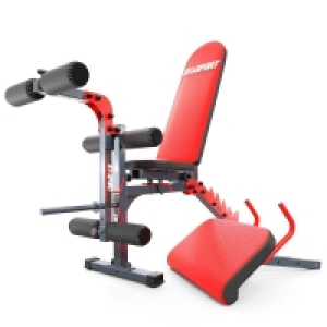 Decathlon  Poste de musculation avec banc de musculation / pupitre de curl + leg 