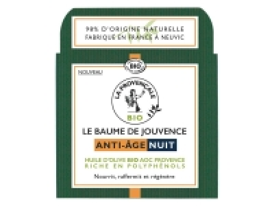 Lidl  La Provençale baume de jouvence anti-âge nuit Bio