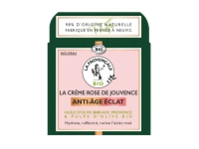 La Provençale crème rose de jouvence anti-âge éclat Bio