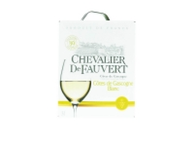 Lidl  Côtes de Gascogne Chevalier de Fauvert BIB 3L IGP