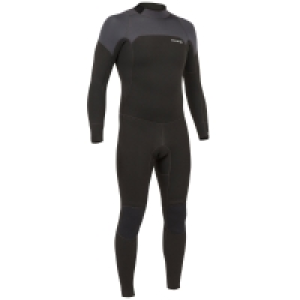 Decathlon  Combinaison SURF 500 Néoprène 4/3 mm homme Noire et Grise