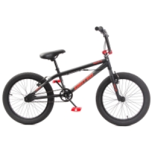 Decathlon  VÉLO BMX X UNITED ROOUSE ENFANTS NOIR-ROUGE 11,65KG 19,7 Inch KHEBIKES